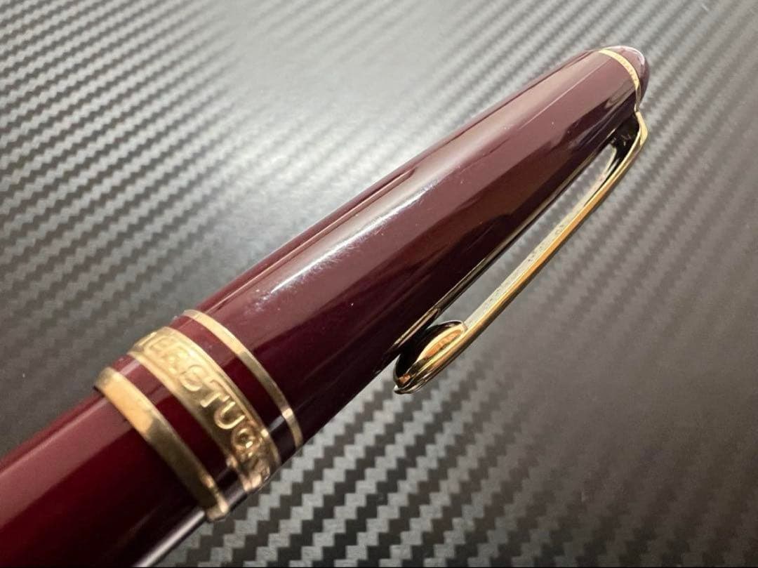 美品 144 M ボルドー 中白 モンブラン 万年筆
