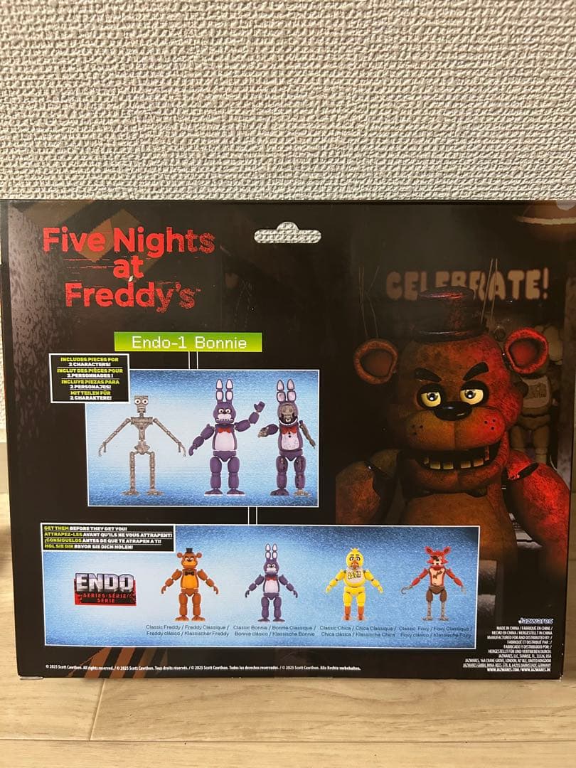 ファイブナイツアットフレディーズFNAF着せ替えアクションフィギュアボニー