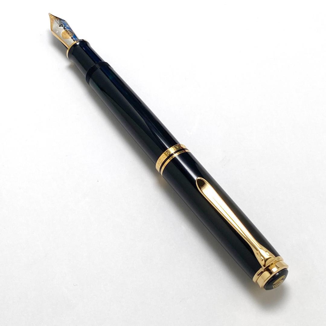 美品 Pelikan ペリカン 万年筆 スーべレーン M1000 ブラック M