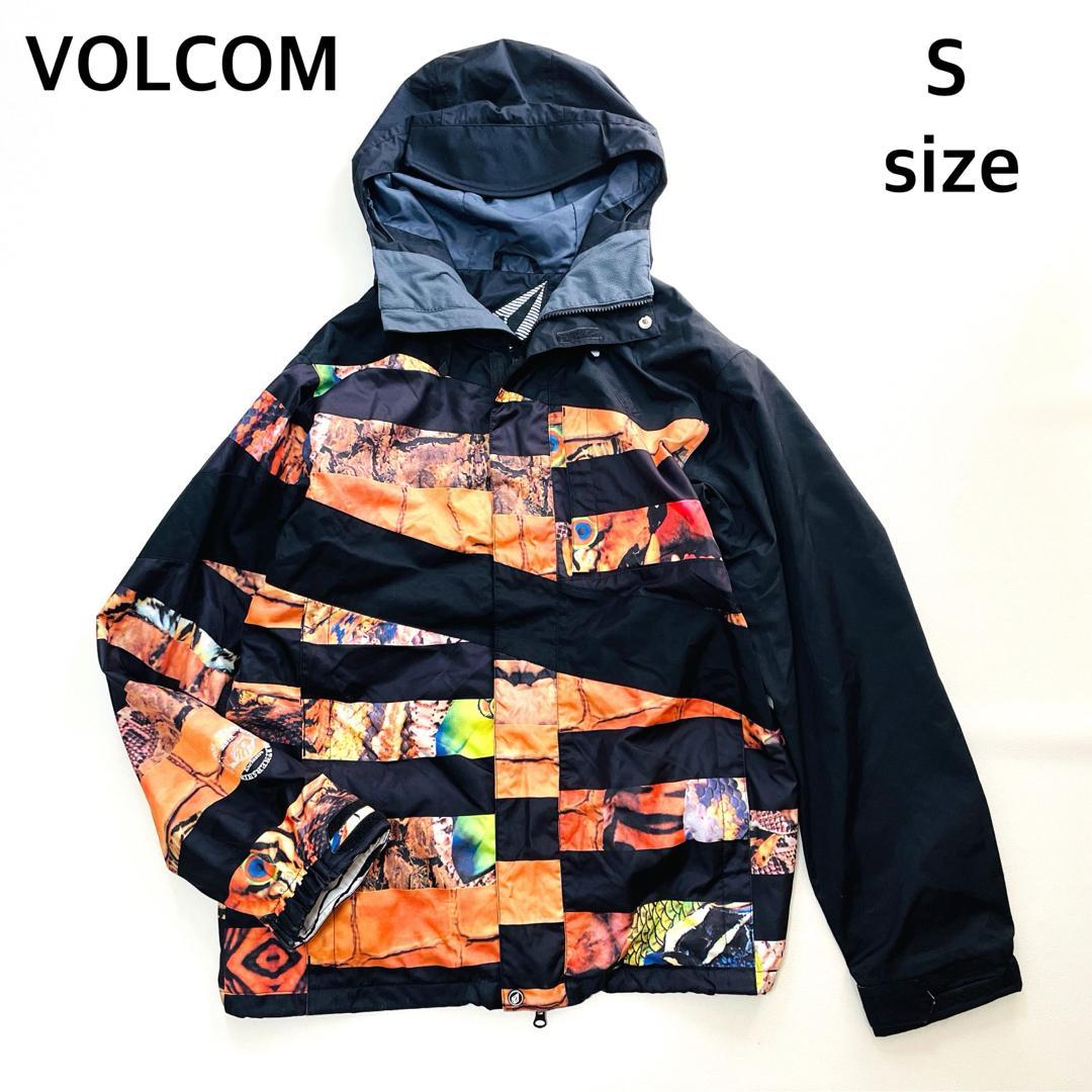 6734 ボルコム　ジャケット　スノボウェア　メンズ　ボーダー　アニマル柄