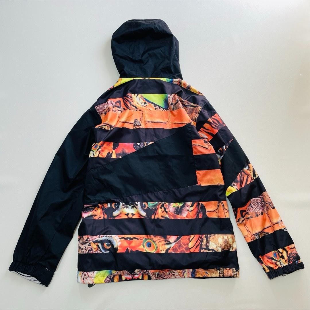 6734 ボルコム　ジャケット　スノボウェア　メンズ　ボーダー　アニマル柄