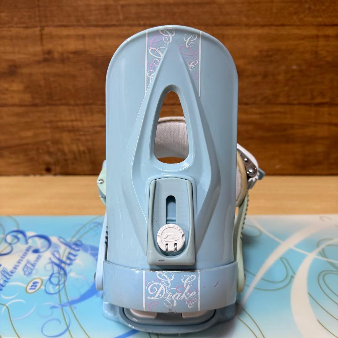 M3 DRAKE 初心者おすすめ　レディーススノーボード　2点セット 139cm