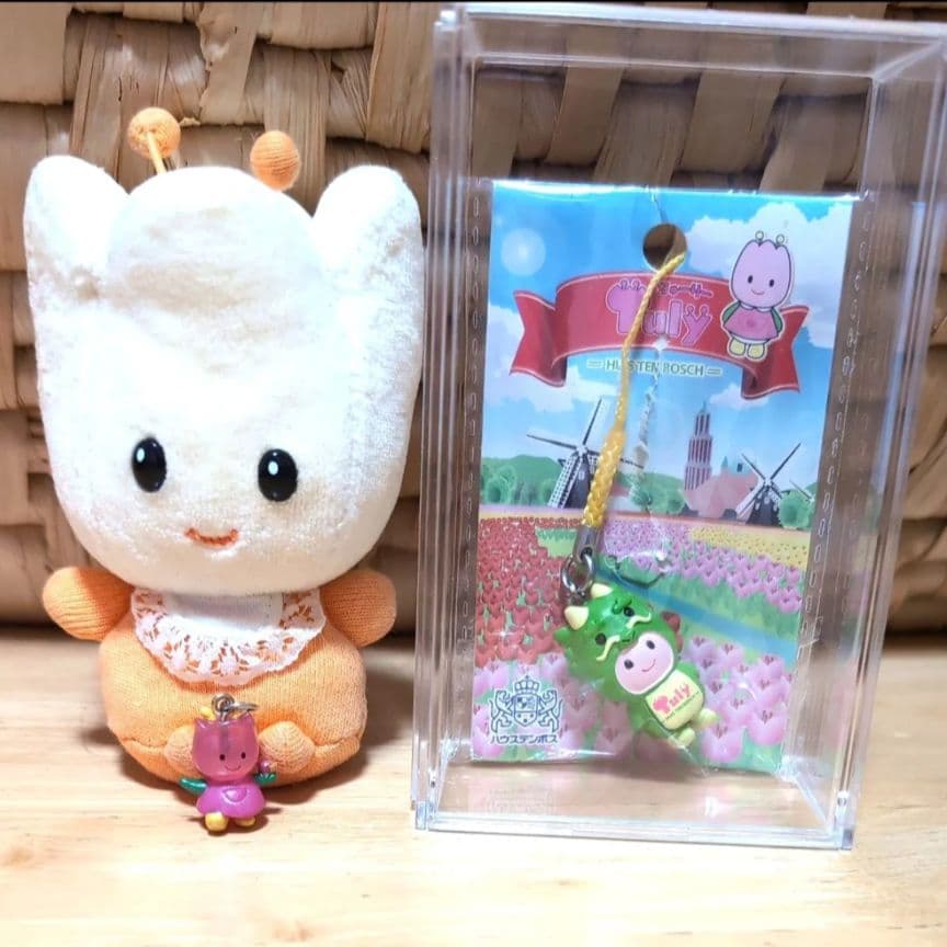 ハウステンボス　ベビーちゅーりー　お手玉ぬいぐるみ、ストラップ3点セット