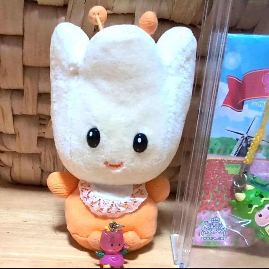 ハウステンボス　ベビーちゅーりー　お手玉ぬいぐるみ、ストラップ3点セット