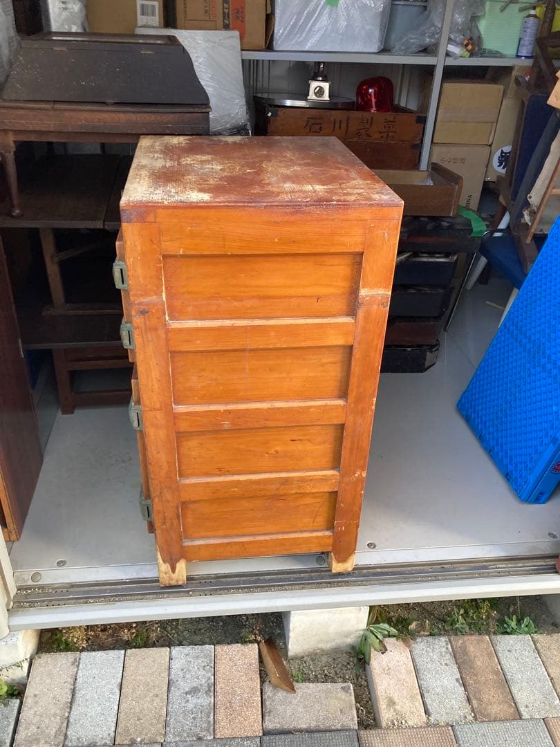 昭和レトロ　木製冷蔵庫　保冷庫