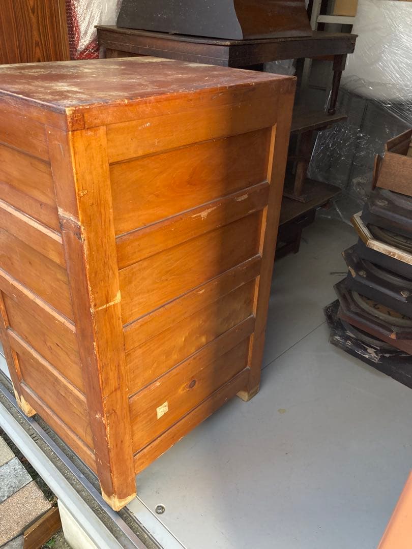 昭和レトロ　木製冷蔵庫　保冷庫