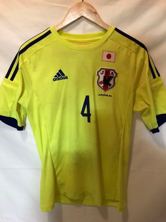 正規品 adidas 日本代表「4」本田圭佑 半袖 M ユニフォーム