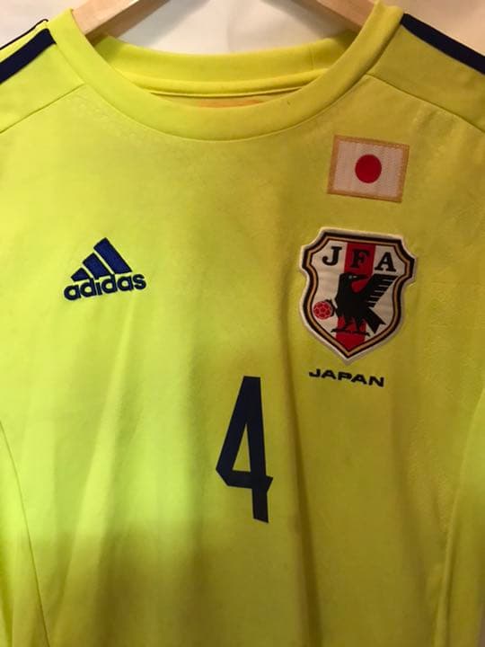 正規品 adidas 日本代表「4」本田圭佑 半袖 M ユニフォーム