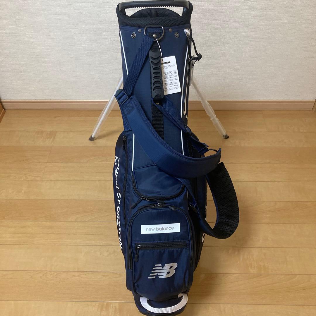 【新品】NEW BALANCE 軽量キャディバッグ スタンド式