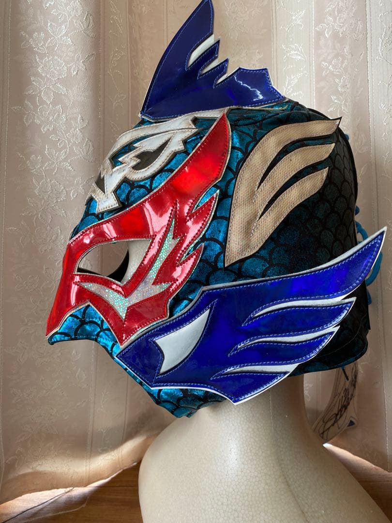 琉球ドラゴンプロレス グルクンマスク選手HG応援用マスク2枚+子供用応援マスク