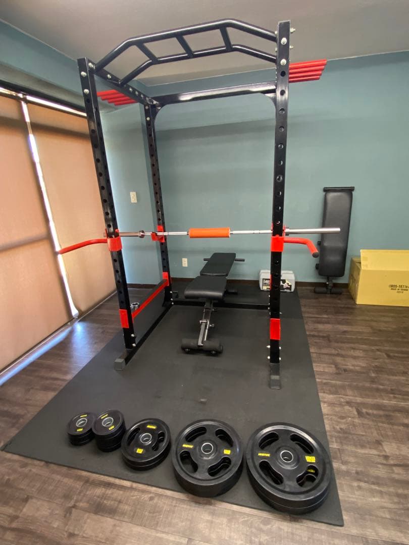 パワーラック　シャフト、プレート付き