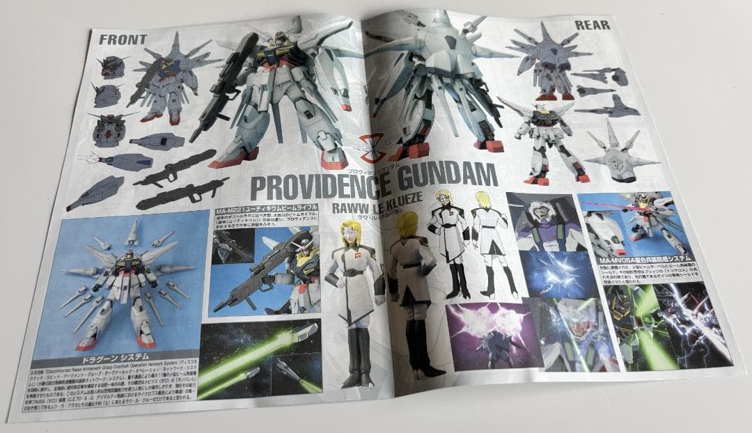 1/100 ZGMF-X13A プロヴィデンスガンダム 内袋未開封 未組立品