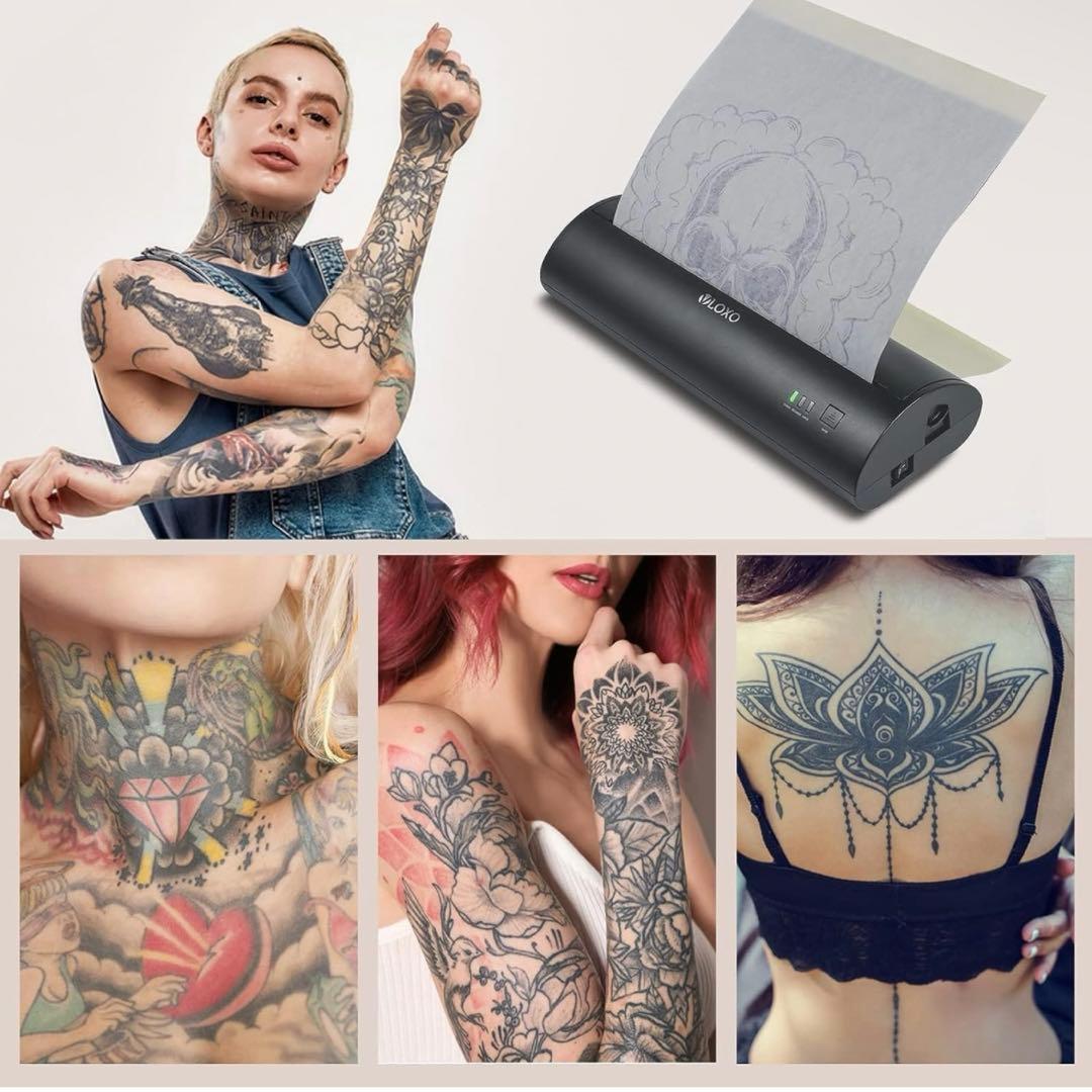 【新品未使用】タトゥーマシン 転写機 サーマルコピー ポータブル