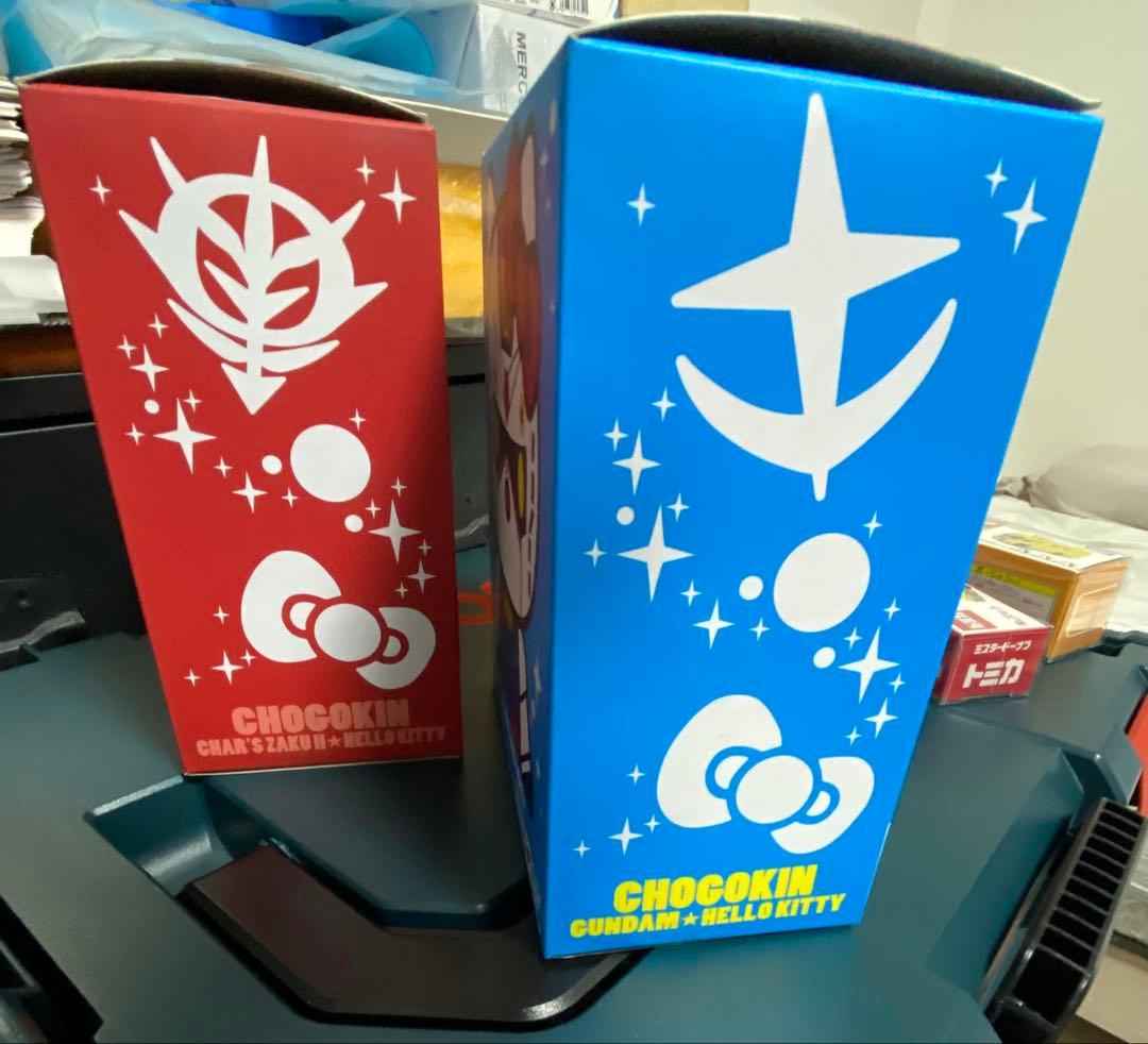 【新品未使用】バンダイ 超合金 ハローキティ ガンダム シャア専用ザクⅡ セット