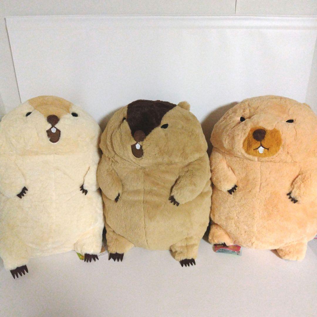マーモットのもっとっと モア！ ウルトラBIG ぬいぐるみ 全3種 2