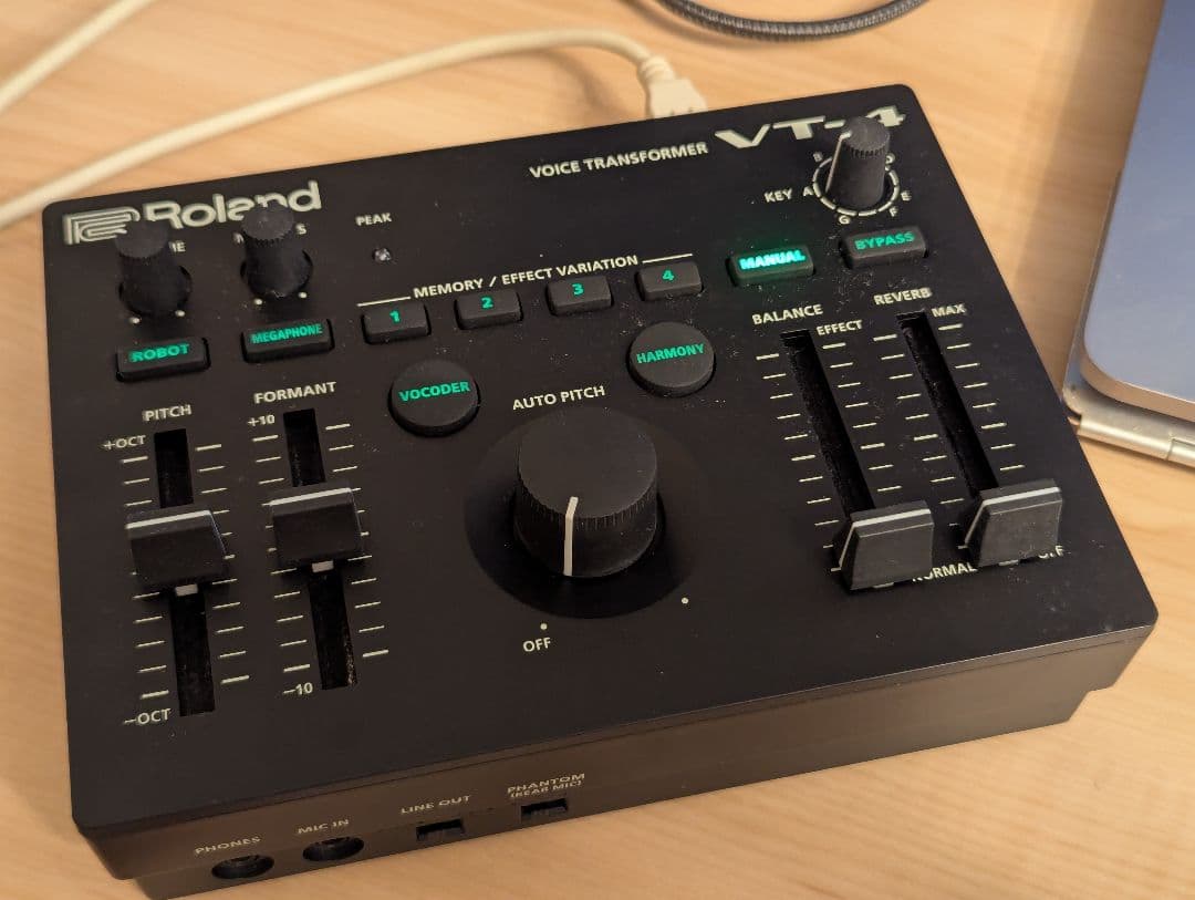 荒*保様 Roland VT-4 ボイストランスフォーマー