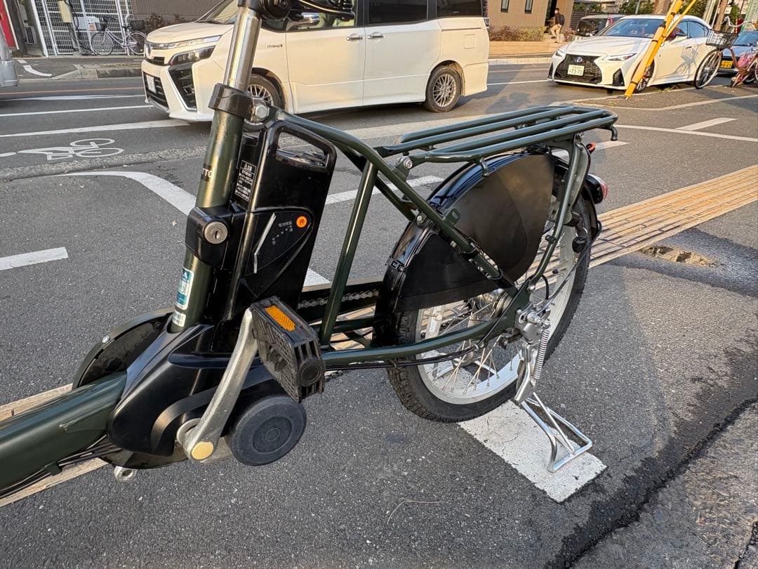 中古20インチPanasonic電動アシスト自転車　8.9Ah 大阪