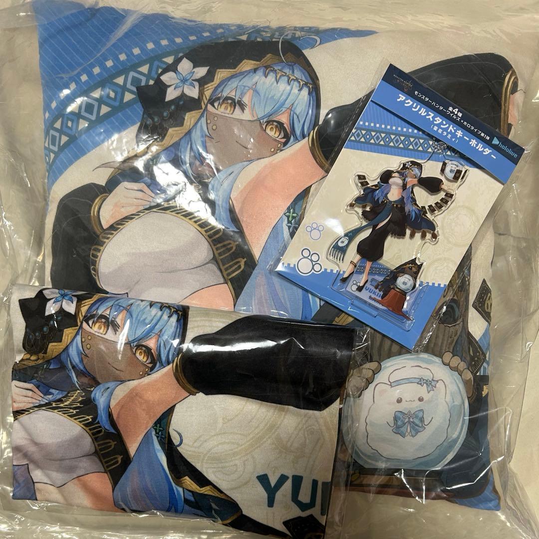 モンスターハンターワイルズ×ホロライブ フルグラフィック 雪花ラミィ　3点セット