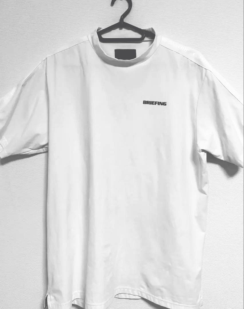 BRIEFING MS LOGO LINE HIGHNECK リラックスフィット