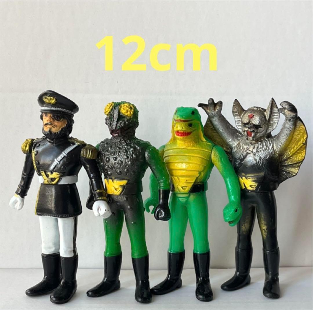 ☆スカイライダー ネオショッカー ソフビ4体セット☆