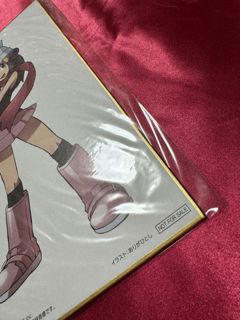 ポケモン　ARTFX J　ヒカリwithポッチャマ　購入特典色紙　コトブキヤ