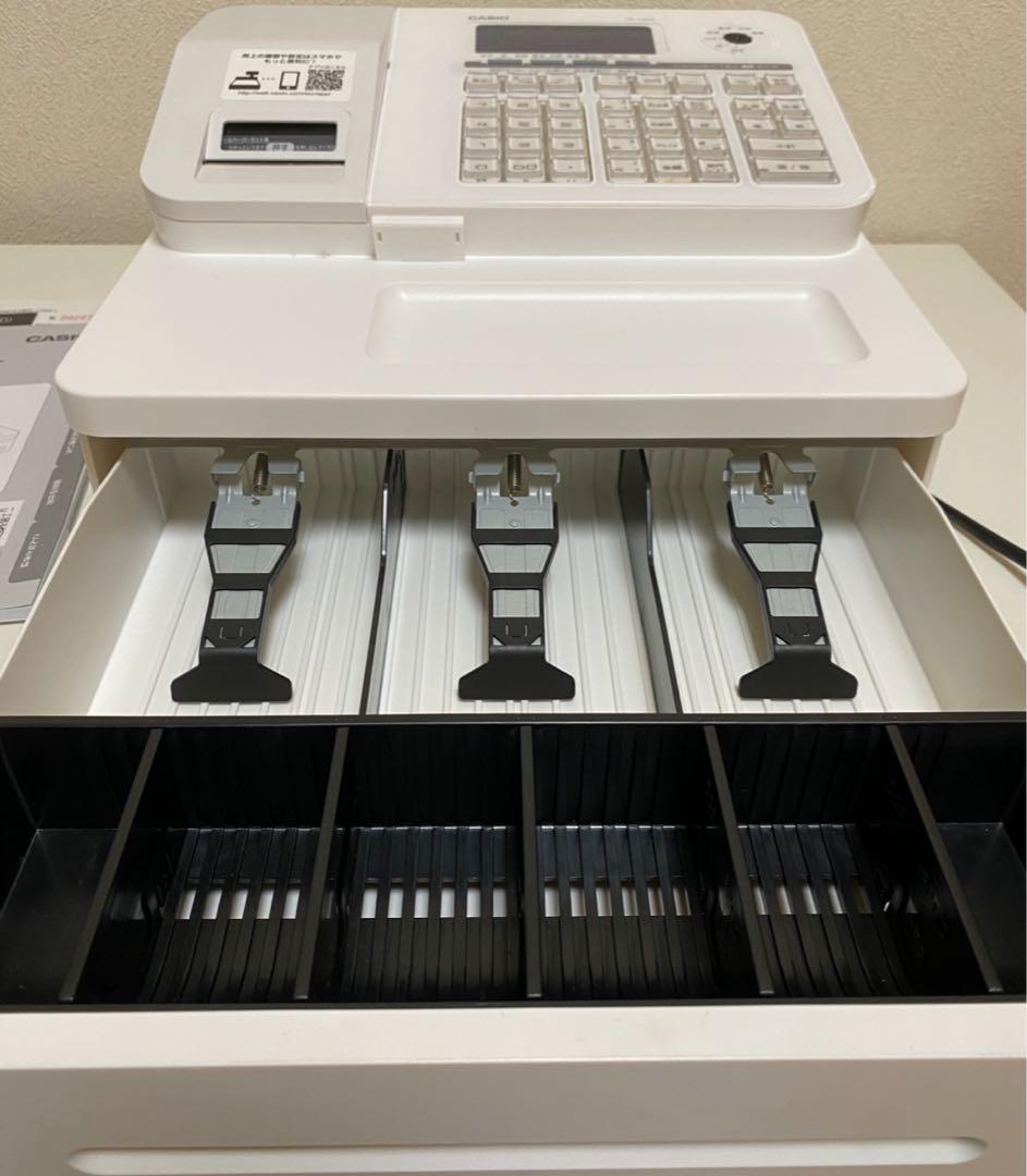 カシオ SR-S200-WE電子レジスター、ホワイトカシオ、Bluetooth