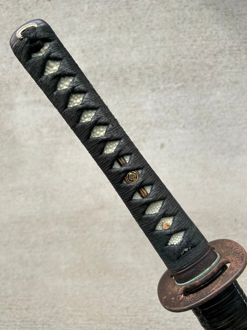 高級　居合刀　模造刀　日本刀　模擬刀　太刀　脇差　短刀　全長約103cm 現状品