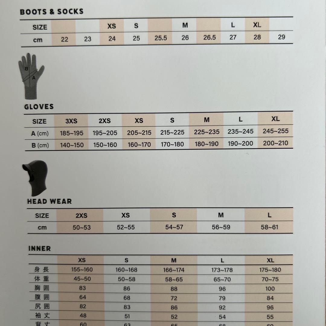 surf8 5㎜スタンダードソックス（S）
