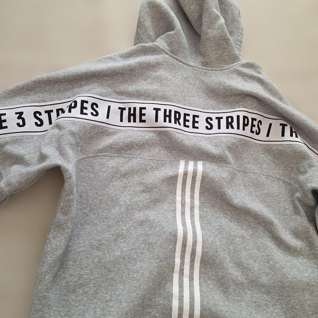 アディダス セットアップ L ジャージ 裏起毛 グレー メンズ