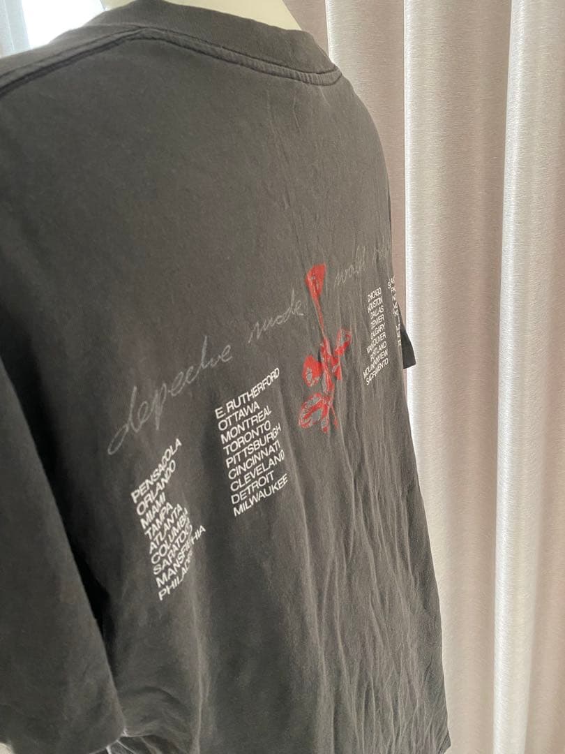 DEPECHE MODE 1990ツアーTシャツ　当時もの