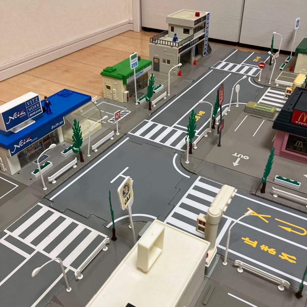 旧トミカタウン つながる道路 まとめ売り トミカタウン トミカ