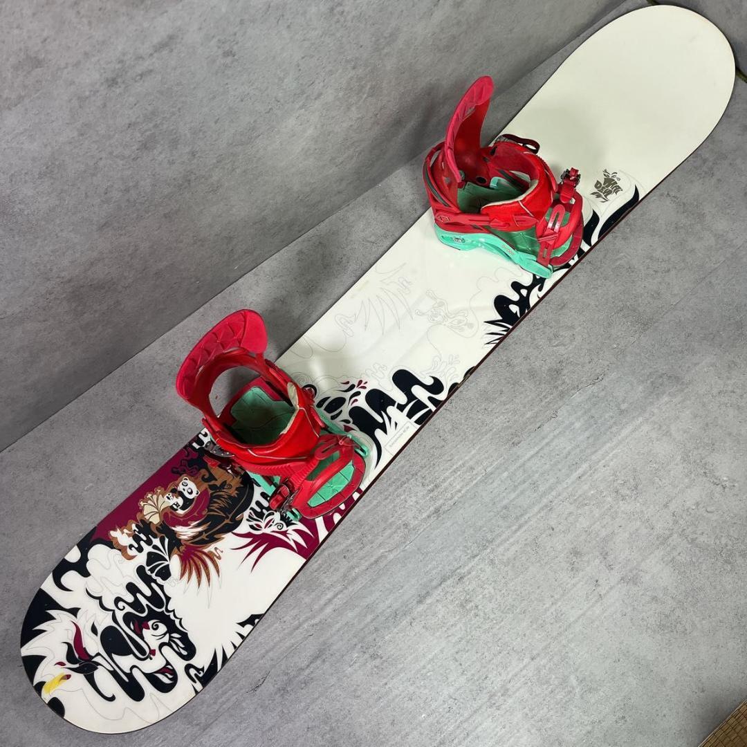 SALOMON サロモン スノーボード 3点セット 板 147㎝ ブーツ 24㎝