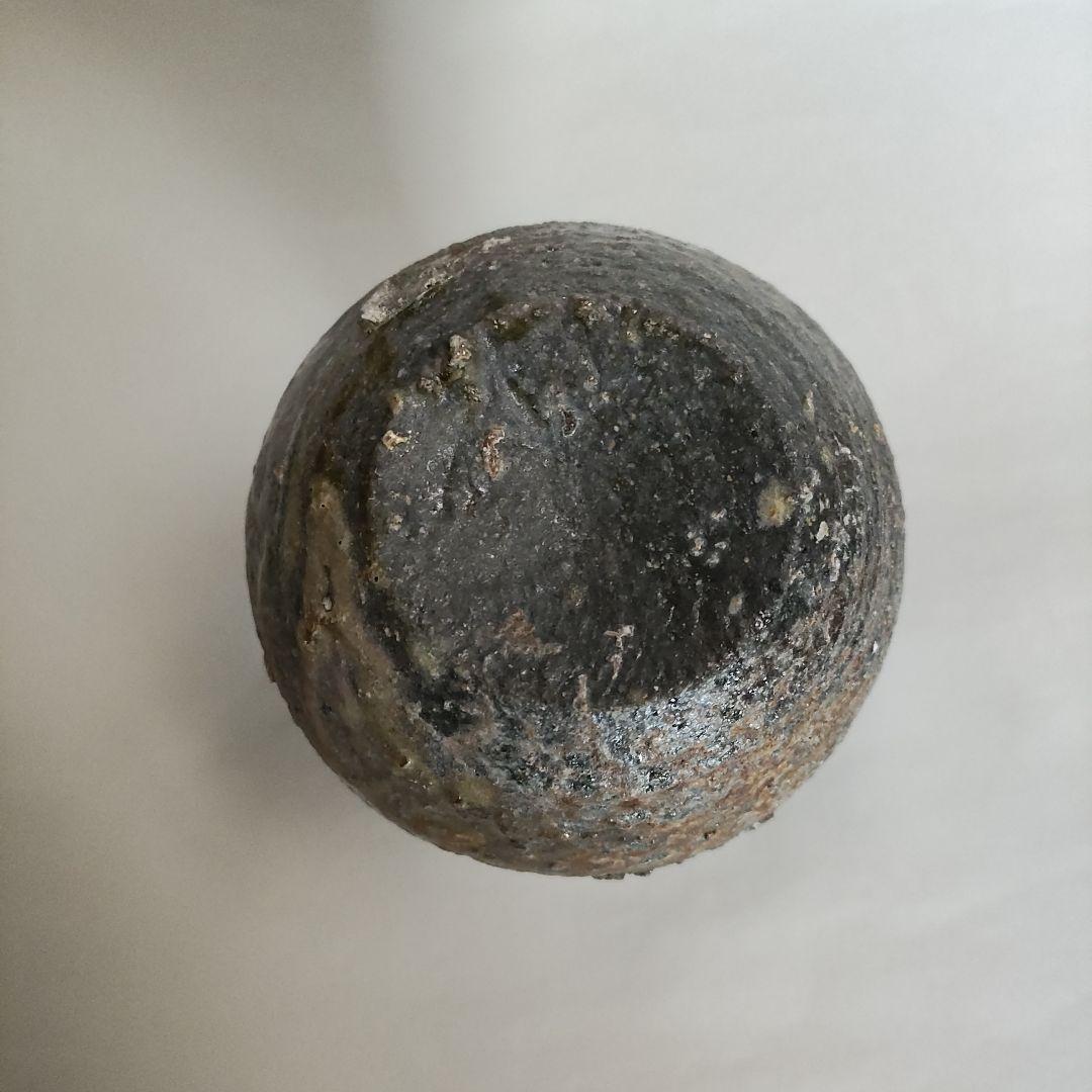 片岡誠　自然釉徳利　常滑焼