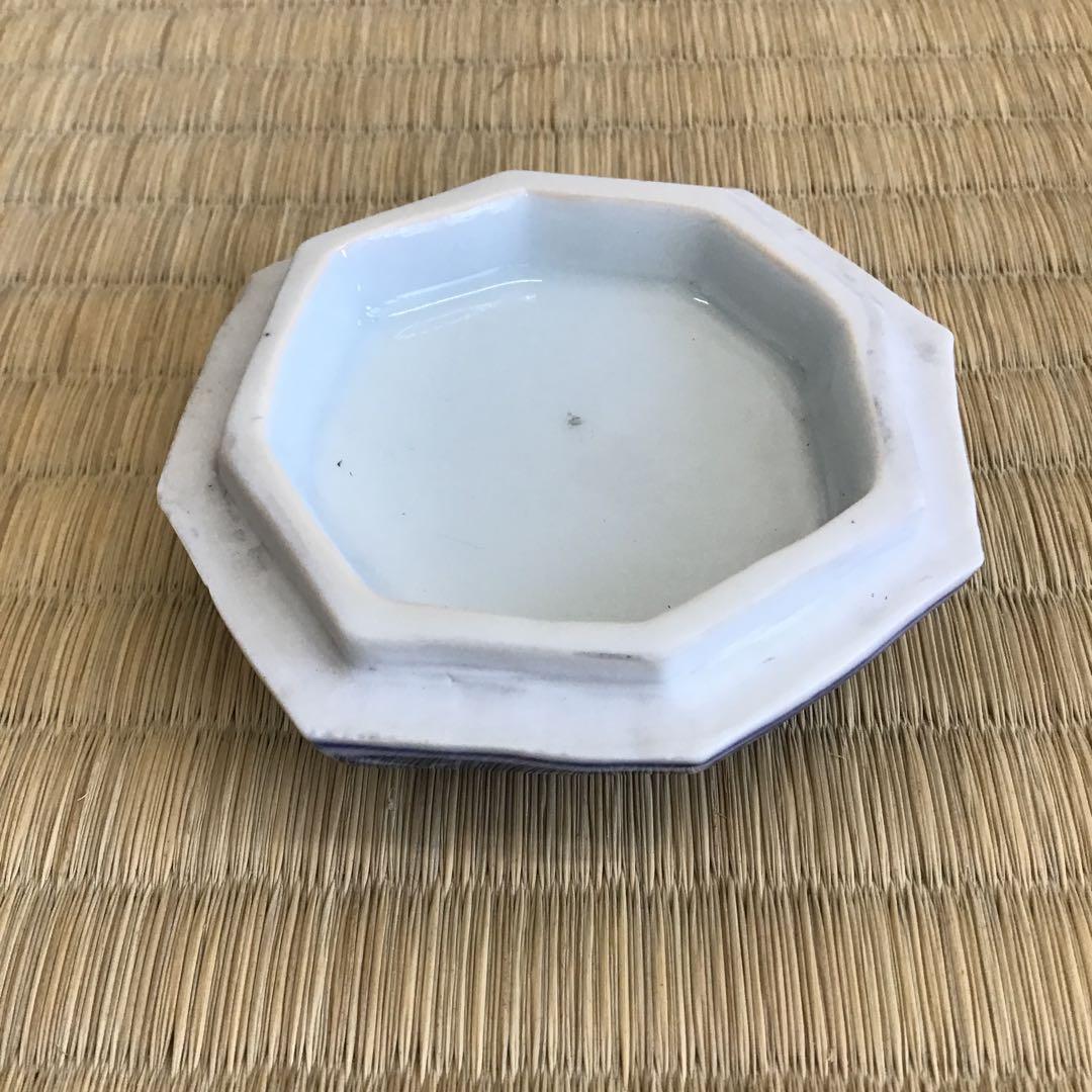 茶道具　香合　寿華　祥瑞八角香合　和峰作　共箱　S118KG