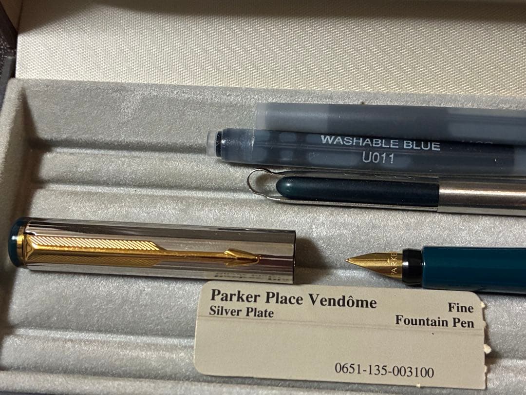 Parker place vendom年筆セット
