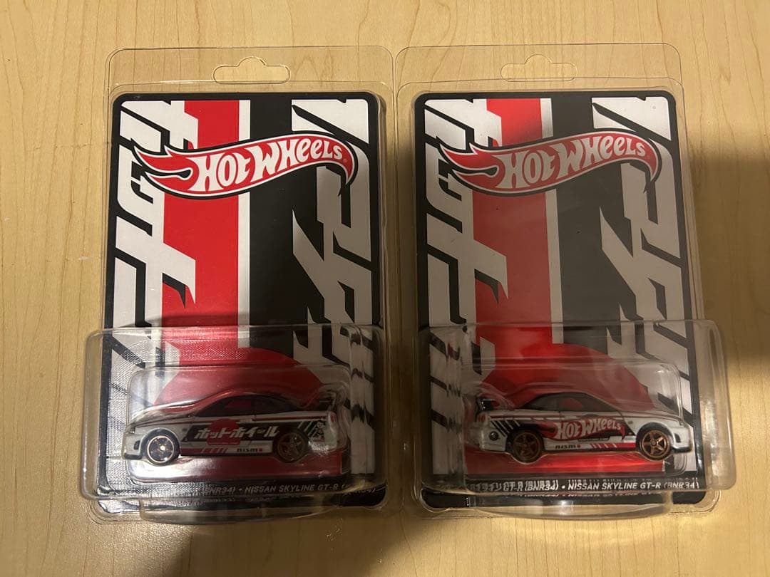ホットウィール　ジャパンコンベンション　ニッサン　スカイライン　左右2台　未開封
