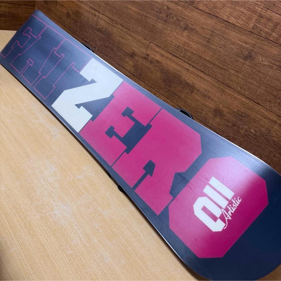 011artistic ゼロワンワン　メンズスノーボード　4点セット　メンテ済み