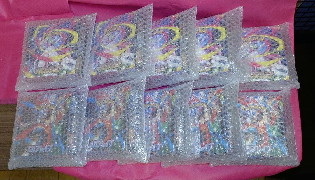 ポケモンカードメガブレイブ 5箱メガシンフォニア5箱、計10箱シュリンク付