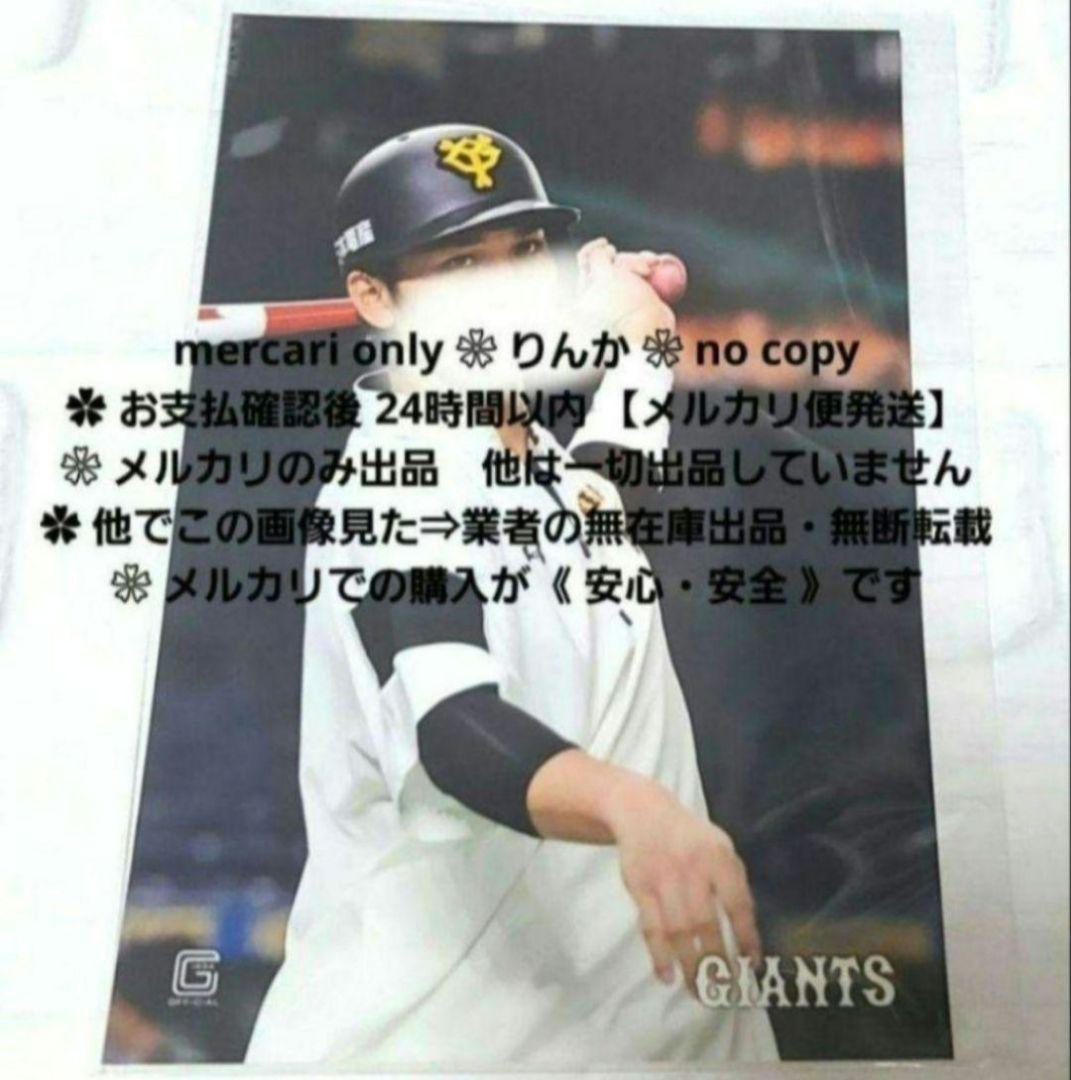 ■051　最終値下げ　プロ野球　巨人　坂本勇人　写真　公式写真　フォト