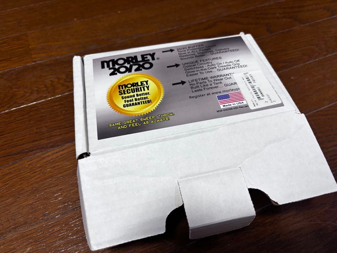 ギター Morley 20-20 classic switchless wah