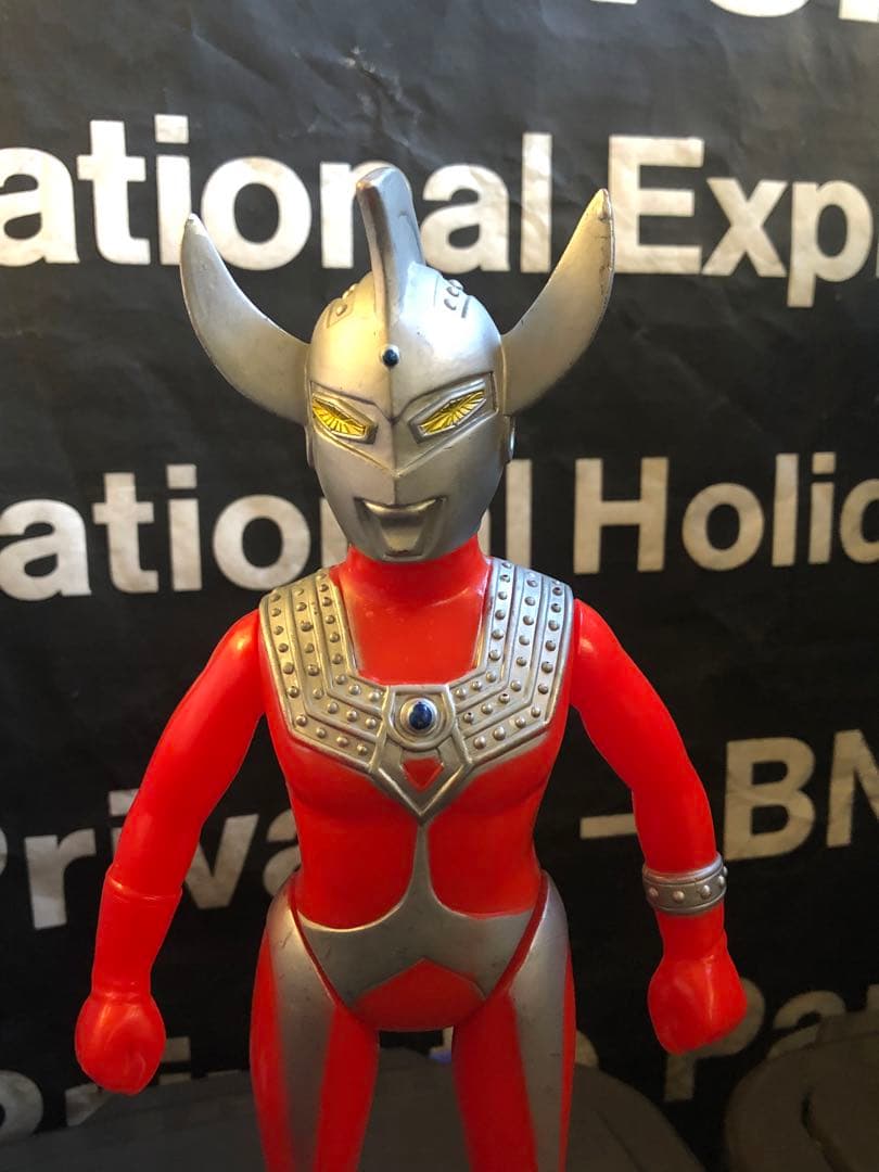 ポピーグレートザウルス　ウルトラマンタロウ　ソフビ 当時物 32cm