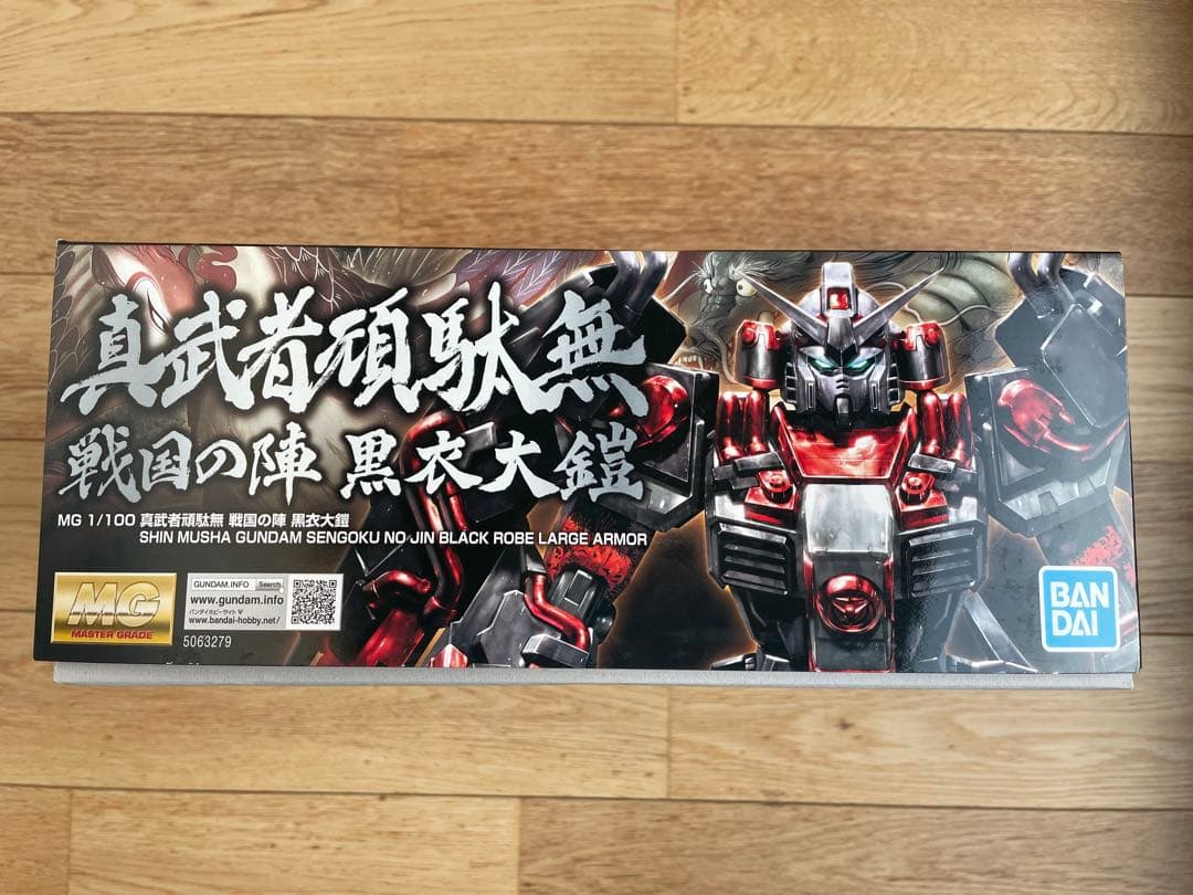海*璃様 【新品】バンダイ MG 真武者頑駄無 戦国の陣 黒衣大鎧 プレバン限定