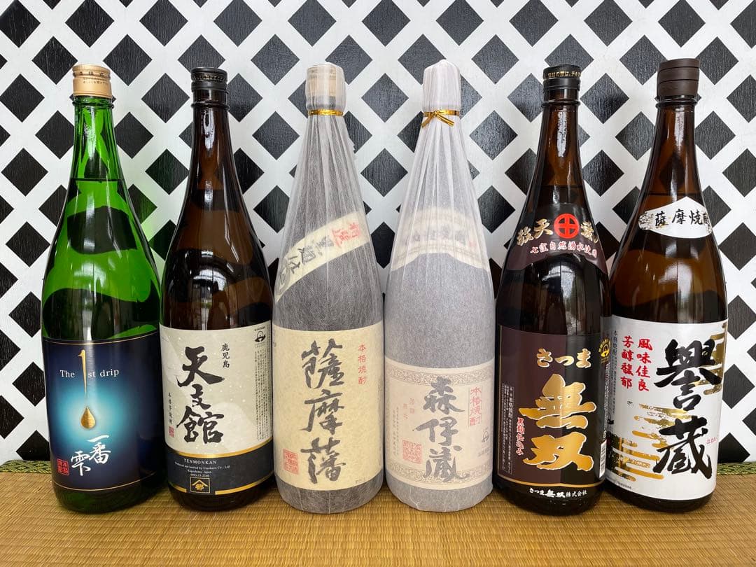 プレミアム焼酎 森伊蔵特選セット 一番雫 天文館 薩摩藩 森伊蔵 無双 譽蔵