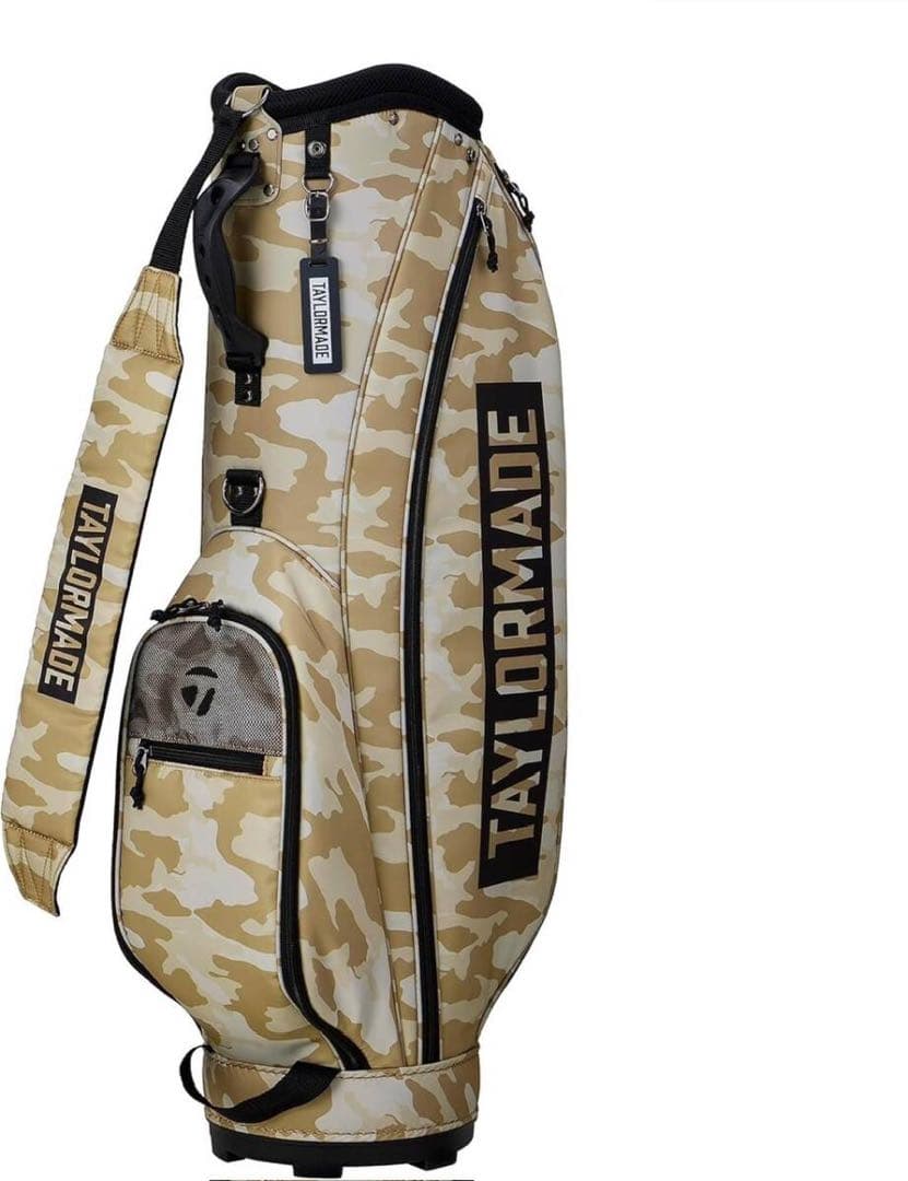 新品　キャディバッグ　カモフラ　テーラーメイド