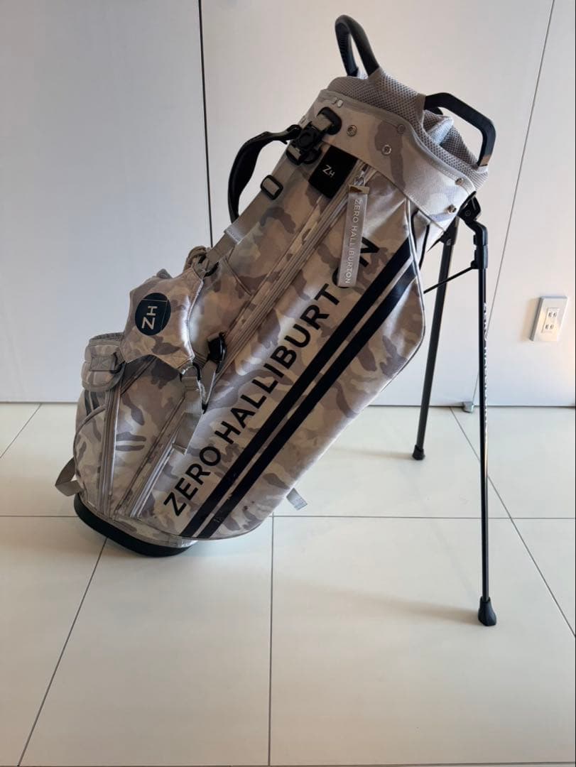 ZERO HALLIBURTON 迷彩 キャディバッグ