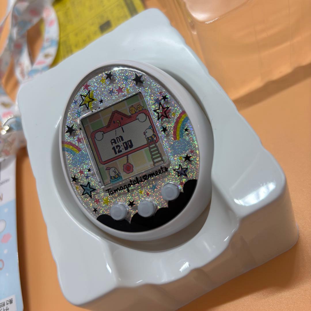 たまごっちみーつ マジカルみーつver. 限定ホワイト　ストラップ付き