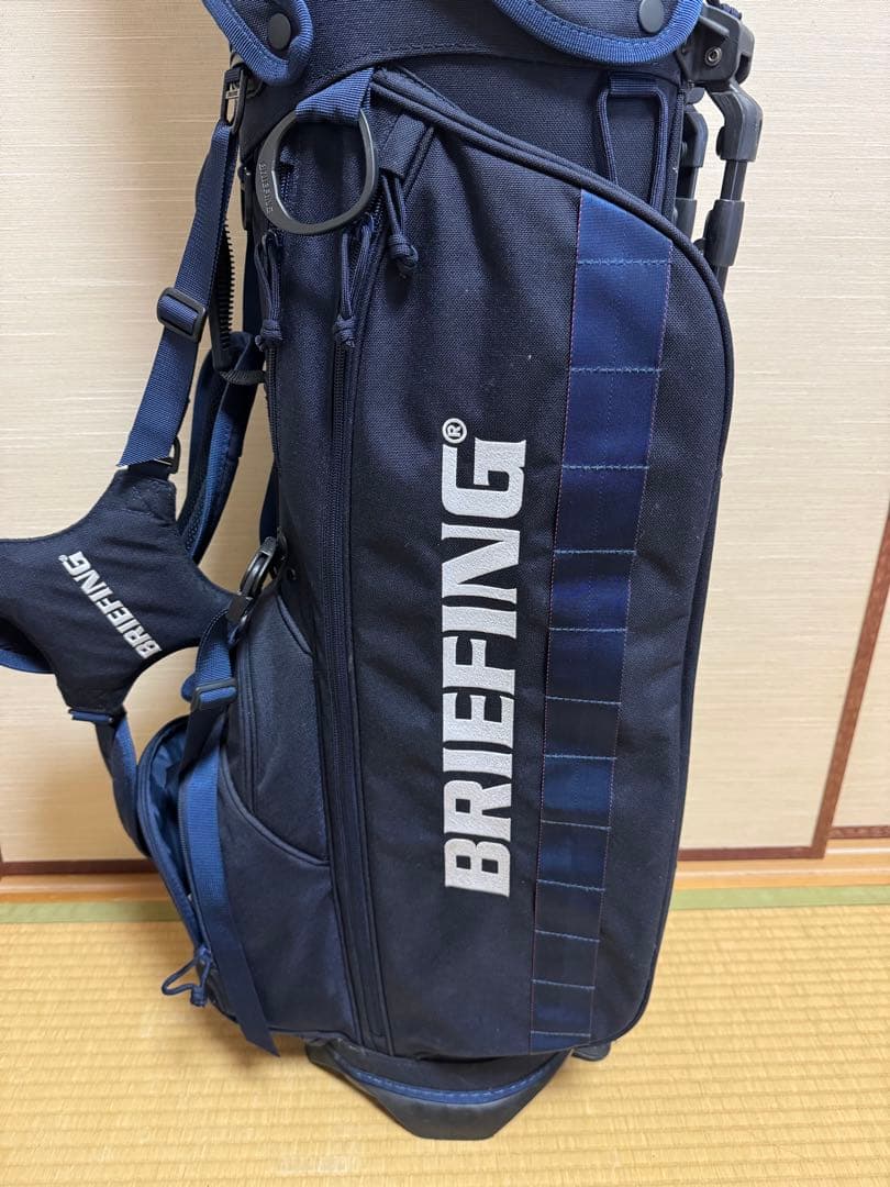 BRIEFING キャディバッグ ネイビー