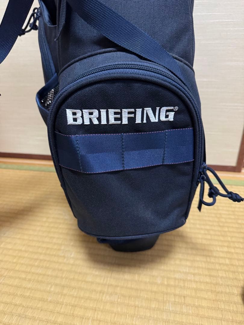 BRIEFING キャディバッグ ネイビー