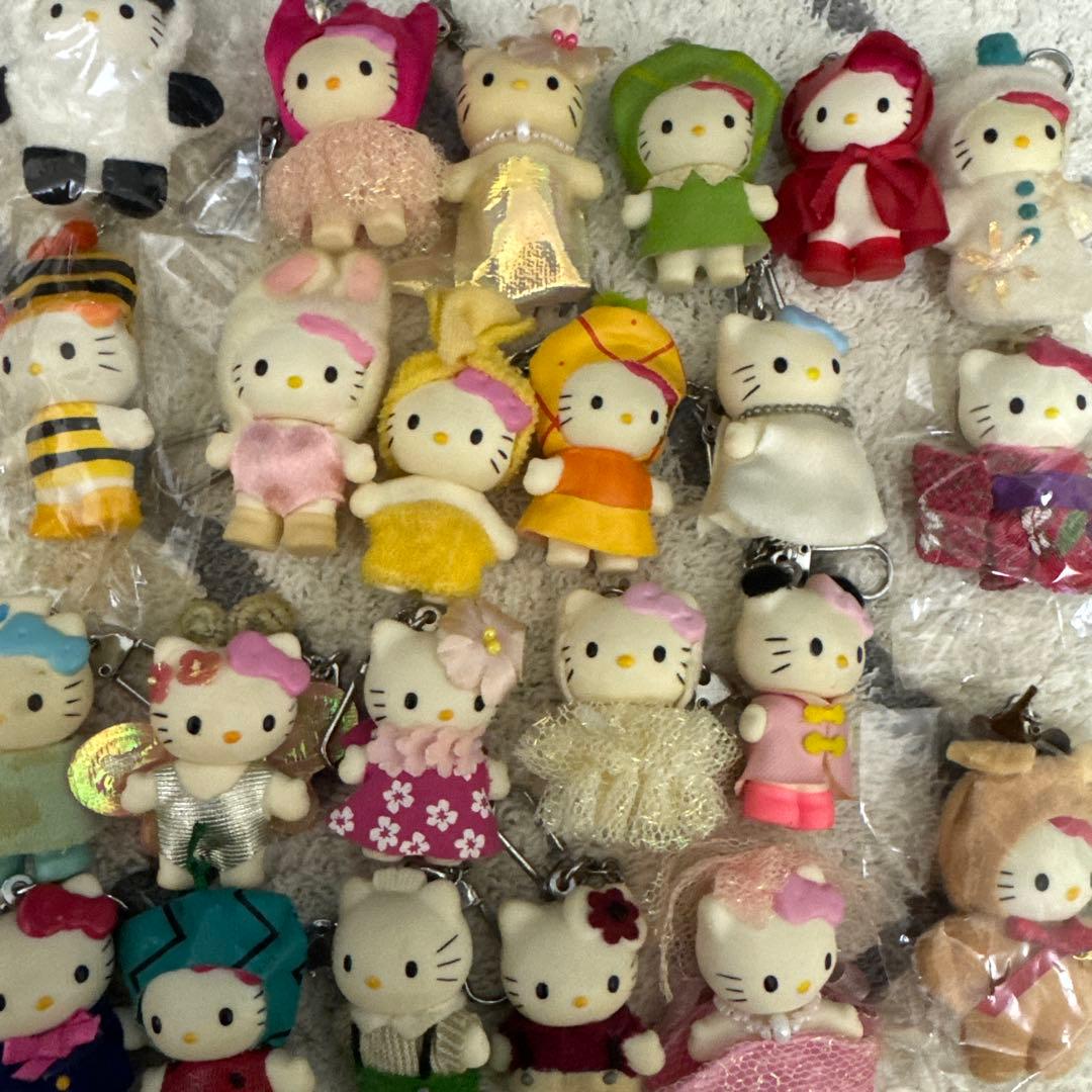 激レア‼️レトロ✨️ハローキティ　フィギュア コスチュームドール 23点セット