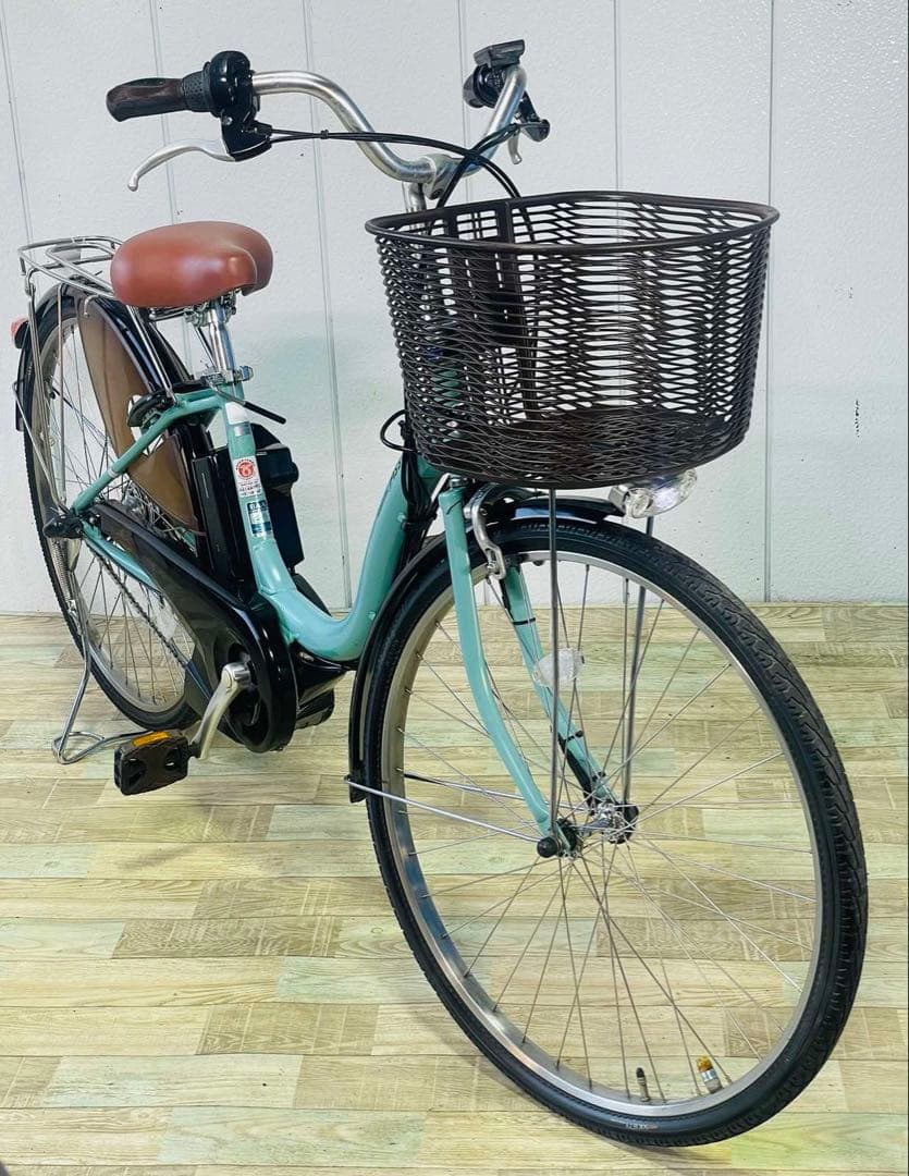 ★3151ブリヂストン8.7アンペア 26インチ子供乗せ電動アシスト自転車